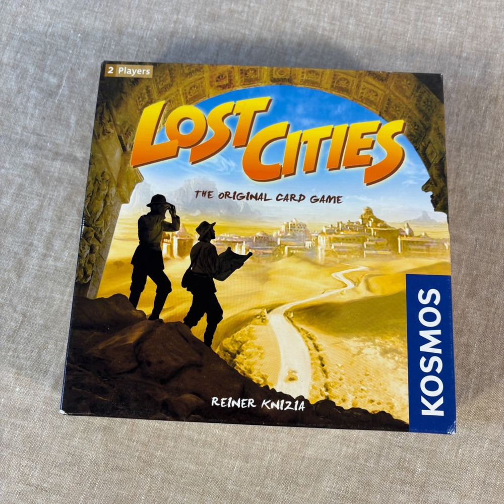Kosmos Lost Cities Card Game 2 Players Multi Reiner Knizia Strategy Game Age 10+